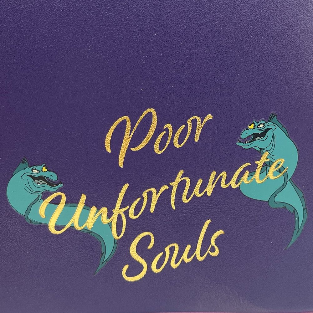 X LASR Exclusive Disney Little Mermaid Ursula & Vanessa Lenticular Mini Backpack - Picture 3 of 4